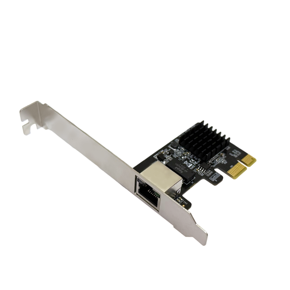 2.5G PCIe RJ45 Network Card, Realtek – RTL8125, TAA-Compliant