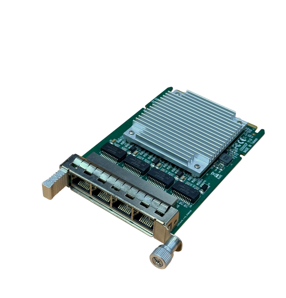 4-Port Gigabit OCP 3.0 Network Adapter, Intel - I350T4V2, TAA-Compliant